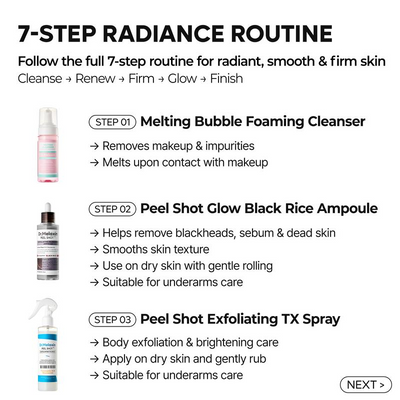 Dr Melaxin 7-Step Radiance Routine Set