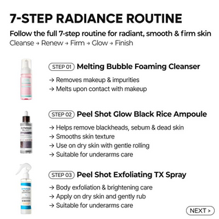 Dr Melaxin 7-Step Radiance Routine Set