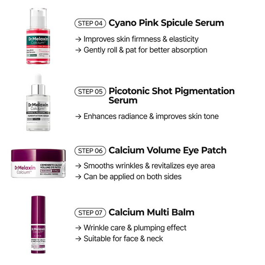 Dr Melaxin 7-Step Radiance Routine Set